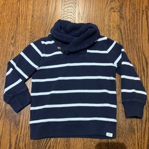Baby Gap Shawl Neck 100% Cotton, Navy Sweater